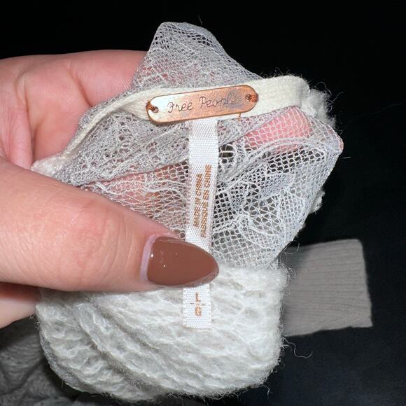 Free people wool alpaca blend sz L - Picture 3 of 4